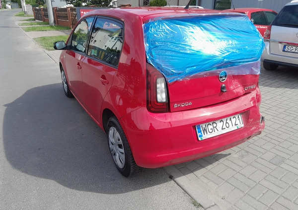 Skoda Citigo cena 11900 przebieg: 269000, rok produkcji 2019 z Bodzentyn małe 67